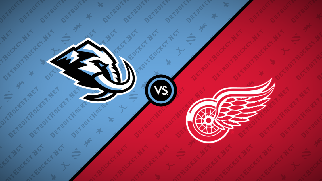 Mammoth vs. Red Wings, 2/4/2026 – DetroitHockey.Net