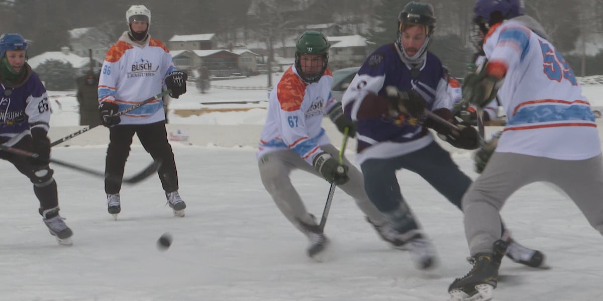 Pond Hockey Classic draws 150 teams to frozen Lake Champlain