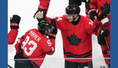 Nick Suzuki and Mitch Marner score goals that saved Canada from an early Olympic exit