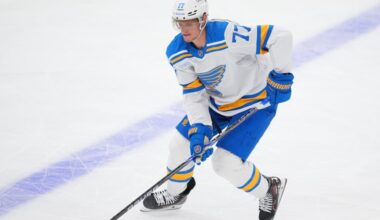 Blues send Bjugstad to New Jersey for AHL player, draft pick