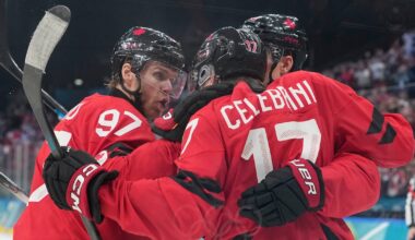 Connor McDavid, Sidney Crosby score as Canada remains undefeated with win over Switzerland