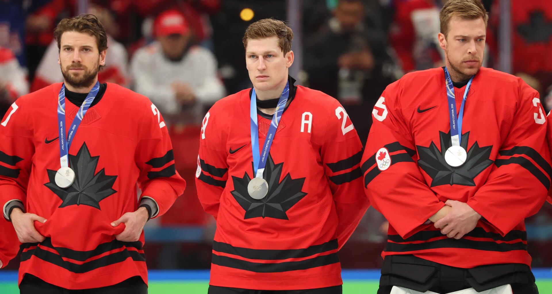 Nathan MacKinnon stuffed animal reaction at Olympics goes viral