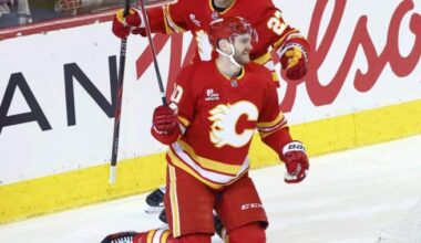 Calgary Flames forward Jonathan Huberdeau to have season-ending hip surgery