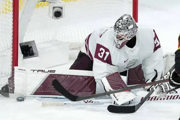 Penguins’ Arturs Silovs leads Latvia past Germany