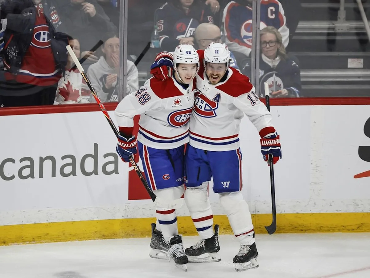 About Last Night: Struggling Habs Montembeault and Gallagher bounce back against Jets