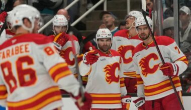 Nazem Kadri scores twice to lead Calgary Flames over San Jose Sharks