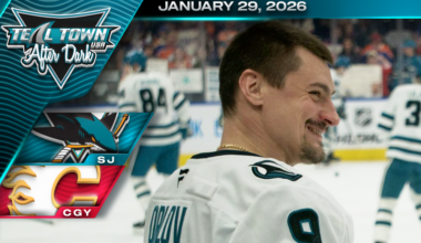 Sharks Fizzle in 3-2 Loss to Flames - 1/31/2026 - Teal Town USA After Dark (Postgame)