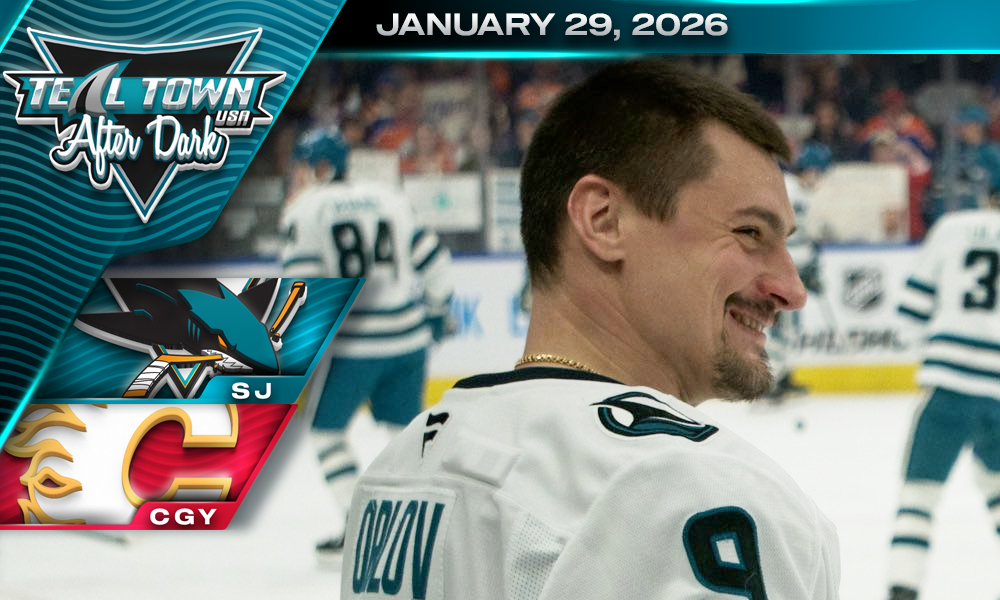 Sharks Fizzle in 3-2 Loss to Flames - 1/31/2026 - Teal Town USA After Dark (Postgame)