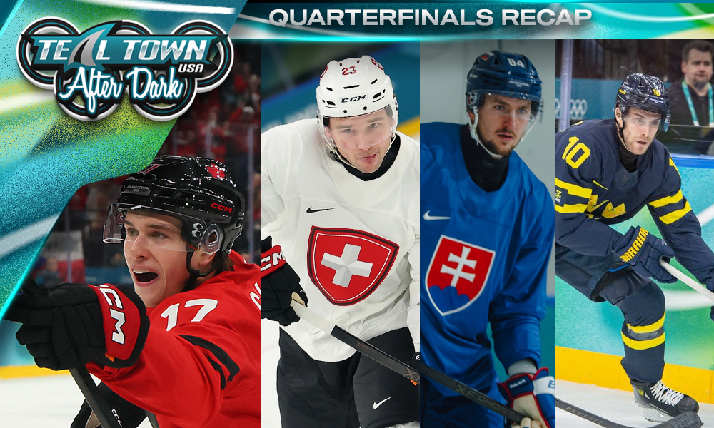 2026 Olympic Hockey Recap - Men's Quarterfinals - 2/18/2026 - Teal Town After Dark