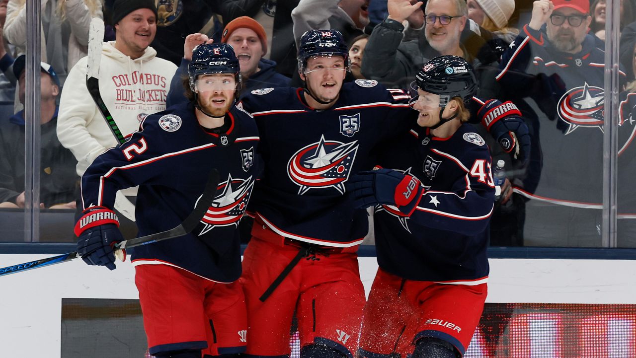 Johnson has goal and an assist in Blue Jackets' 5-3 win over Blues