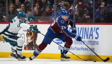 Colorado Avalanche defeat Sharks 4-2 at Ball Arena ahead of Olympic break