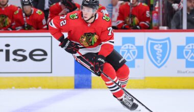 Blackhawks' Vlasic & Crevier Building Strong Partnership as Top Shutdown Defensive Pairing - The Hockey Writers - Chicago Blackhawks