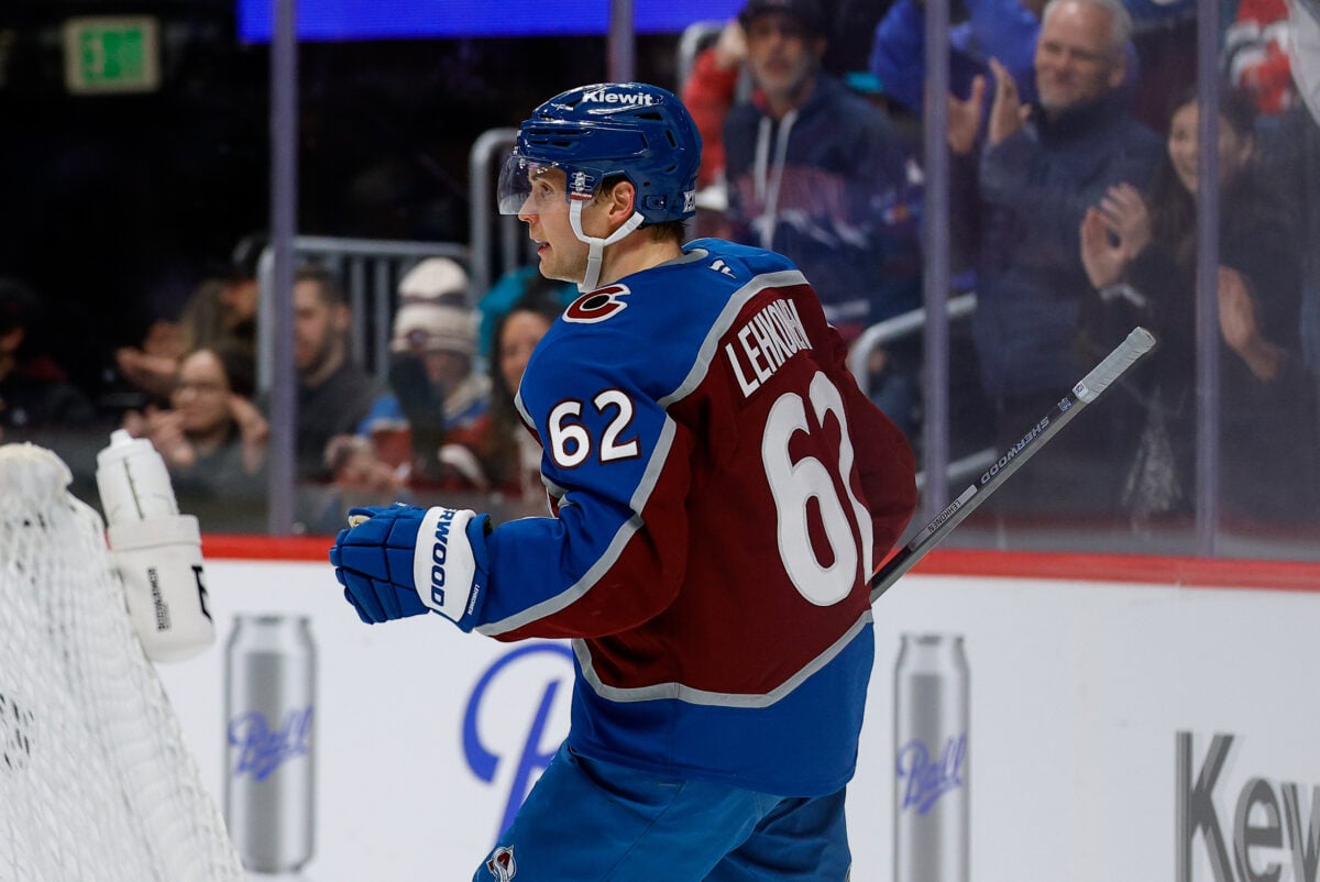 Artturi Lehkonen Colorado Avalanche