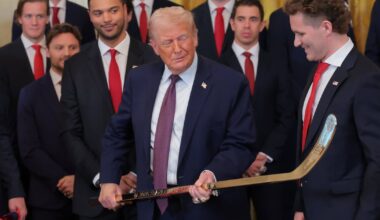 Manic Trump, 79, Turbocharges His Unhinged Hockey Warnings to Canada