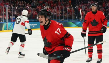 Macklin Celebrini, Connor McDavid, Nathan MacKinnon united in Canada's win