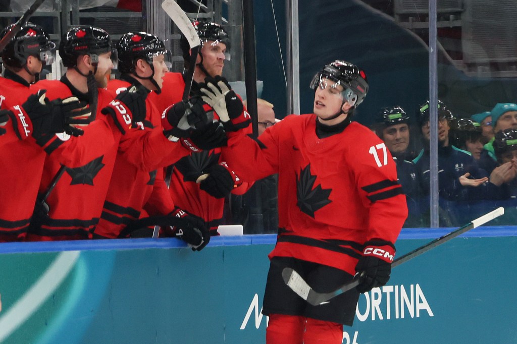 Macklin Celebrini makes Olympic history as Canada tops France in Milan