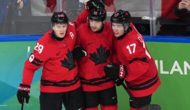 Canada, Macklin Celebrini lose to Finland at Milan Cortina Games