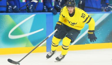 San Jose Sharks' Alex Wennberg has valuable role for Sweden at Olympics