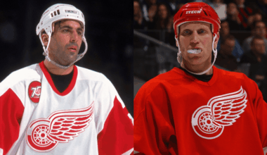 Former Red Wings Teammates Chris Chelios and Brett Hull