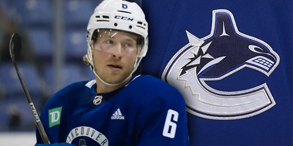 Did the Canucks slap Brock Boeser in the face with the <a rel=