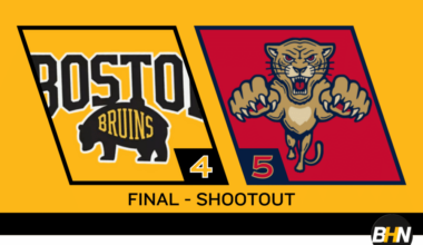 Bruins 4-5 Panthers F/SO February 4, 2026