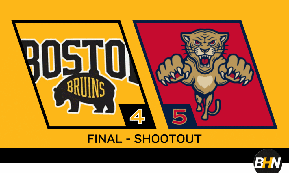 Bruins 4-5 Panthers F/SO February 4, 2026