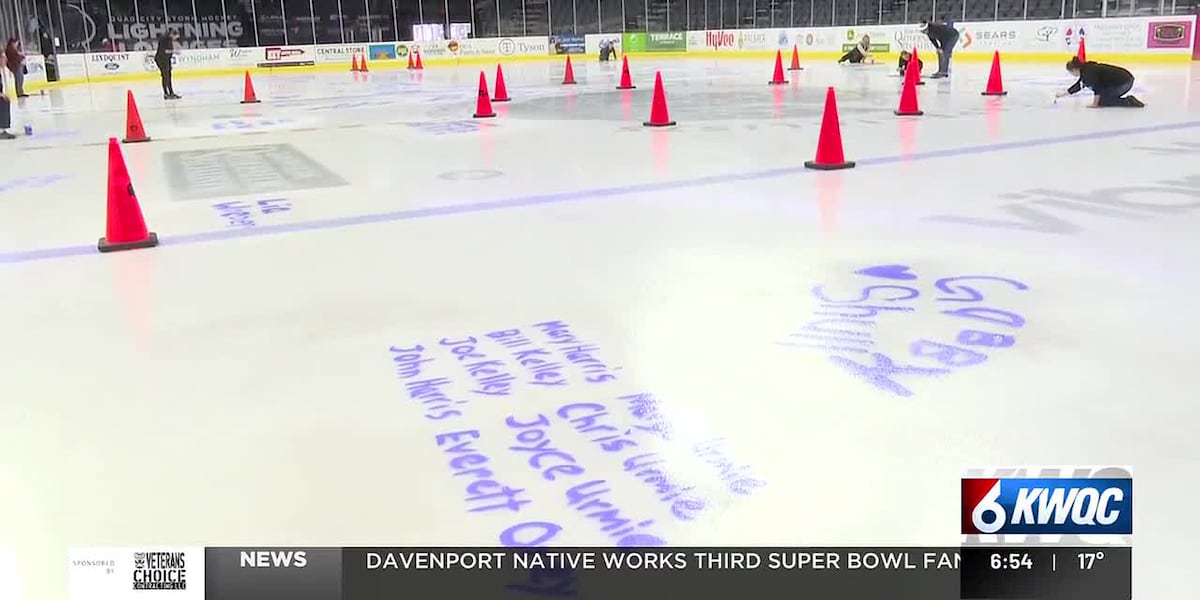 Quad City Storm hosts 7th annual ‘Paint the Ice’ event for Hockey Fights Cancer night