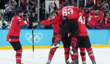 Canada beats Finland to advance to men’s gold medal hockey game - National