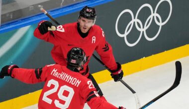 Nathan MacKinnon joins forces with Connor McDavid as Canada loads up at Olympics