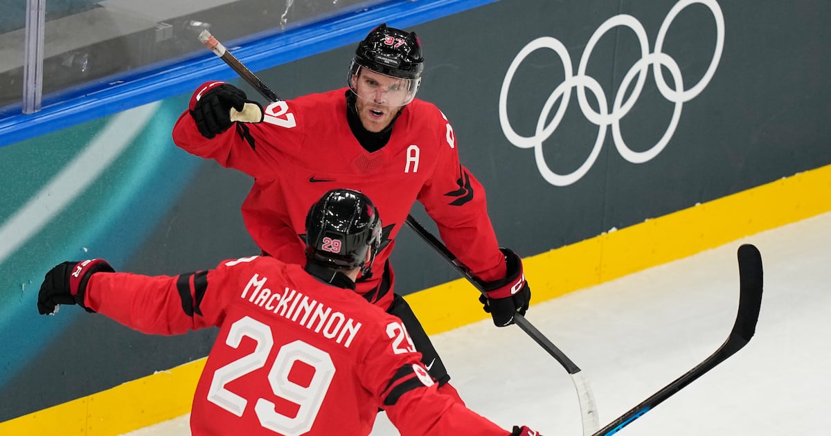 Nathan MacKinnon joins forces with Connor McDavid as Canada loads up at Olympics