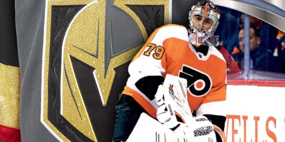 Carter Hart Vegas signing