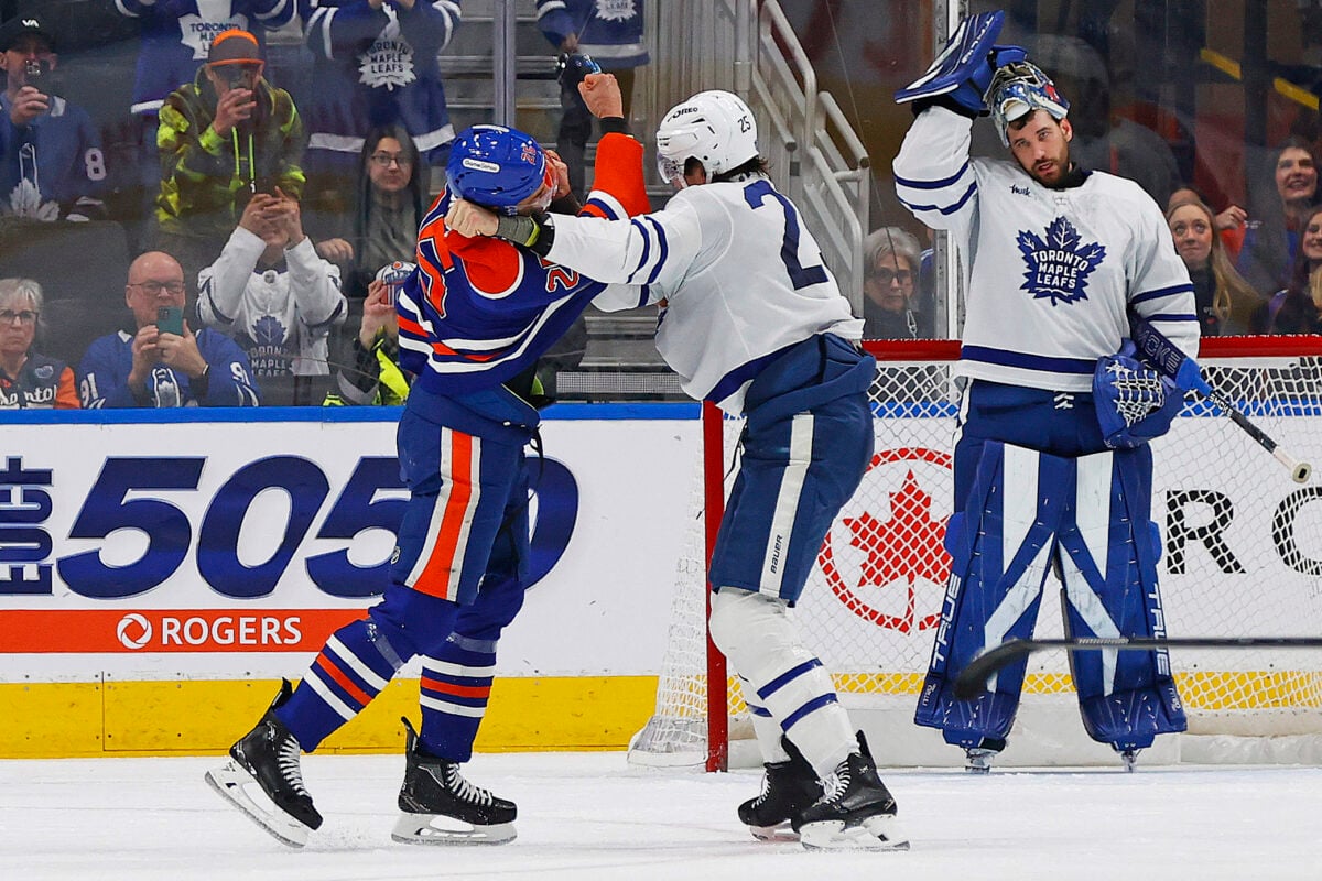 Darnell Nurse Edmonton Oilers Brandon Carlo Toronto Maple Leafs