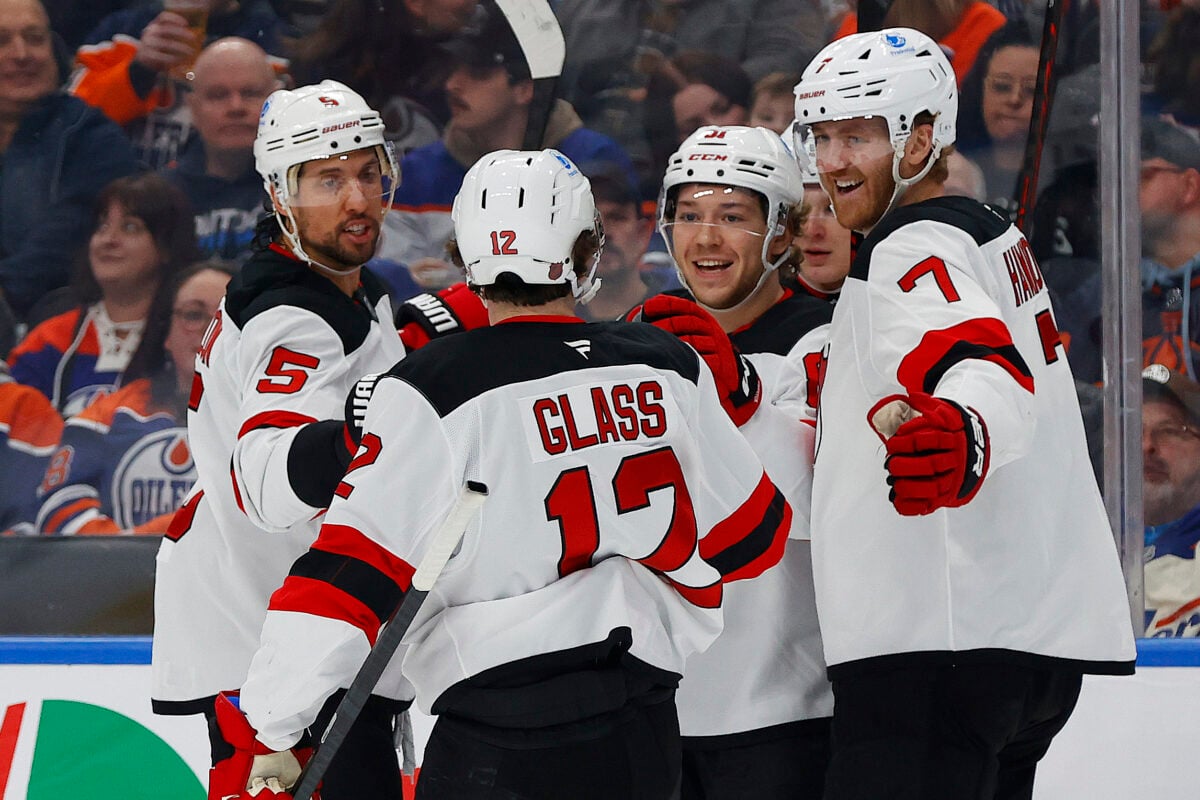 New Jersey Devils Celebrate