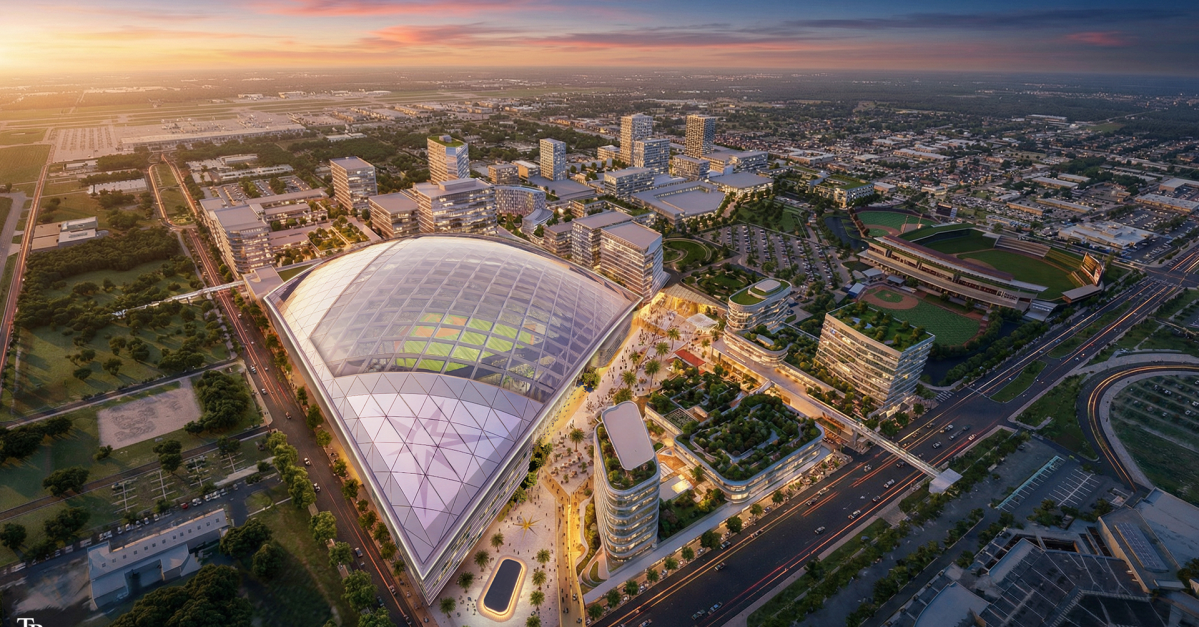 Rays release first New Stadium renderings for Hillsborough College Dale Mabry site