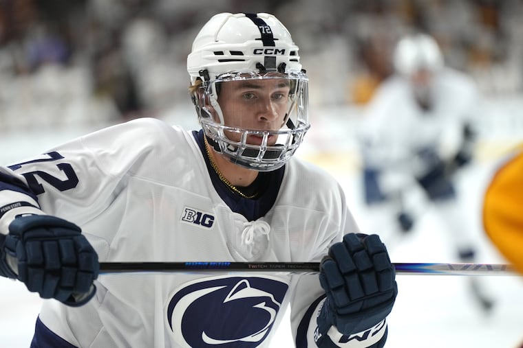 Freshman Gavin McKenna has a team-high 21 assists for Penn State.