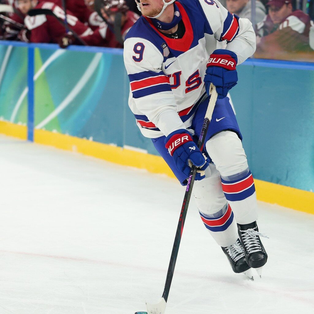 'Grateful' Jack Eichel off to great start with Team USA at Winter Olympics