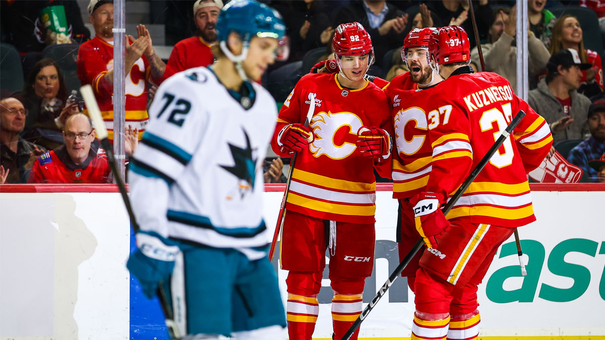 Sharks can’t overcome unremarkable effort in loss to Flames – NBC Sports Bay Area & California
