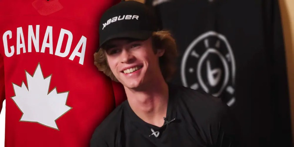 Gavin McKenna Team Canada