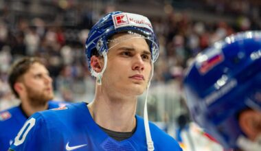 Juraj Slafkovský, Slovakia’s most adored athlete, is embracing pressure at the Olympics