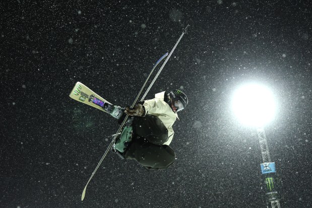 Svea Irving of the United States competes in the Women's Ski SuperPipe on day one of the X Games Aspen 2026 at Buttermilk Ski Resort on Jan. 23, 2026 in Aspen. (Photo by Michael Reaves/Getty Images)
