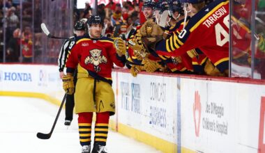 Bruins fight back for point, but fall to Panthers in shootout - 98.5 The Sports Hub