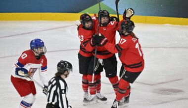 Canada’s win over Czech Republic in Olympic women’s hockey overshadowed by Poulin’s exit
