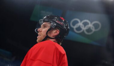 New generation of NHL stars take Olympic ice for the first time: ‘Like a kid living my dream’