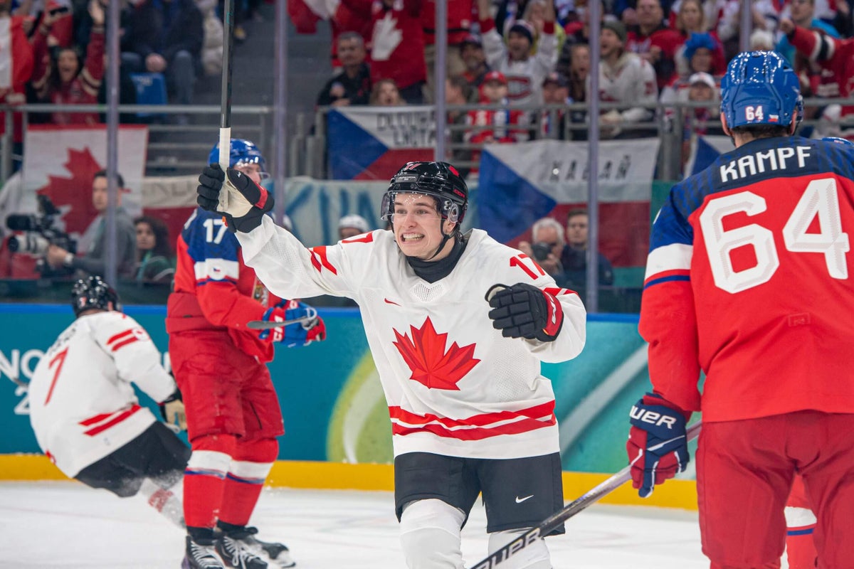 Macklin Celebrini’s Olympic success is surreal even for his accomplished, stoic dad