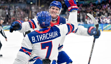 Panthers’ Tkachuk and brother help lead U.S. to 5-1 win in Olympics opener – NBC 6 South Florida