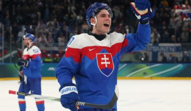 Juraj Slafkovský is once again proving to be ‘that guy’ for Slovakia at the Olympics