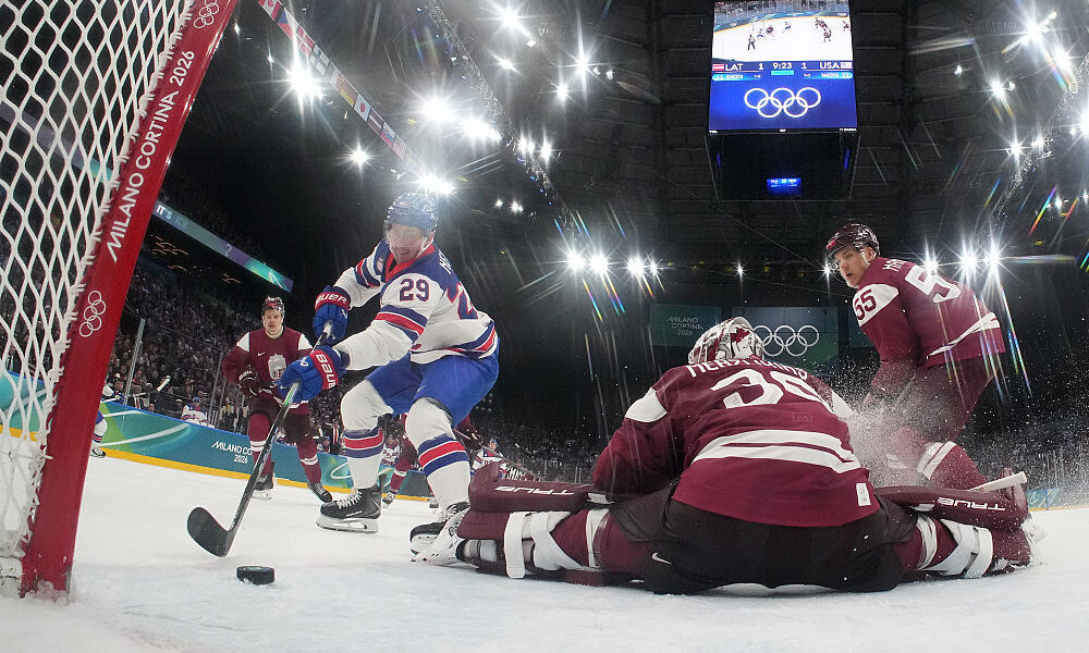 Avs center Brock Nelson scores two goals as Team USA crushes Latvia – Denver Sports