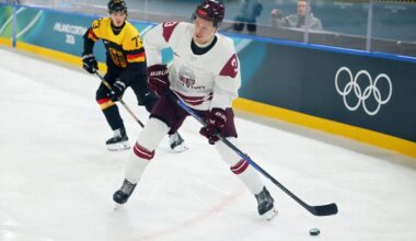 NHL Draft prospect Alberts Šmits turns heads with Olympic men’s hockey performance