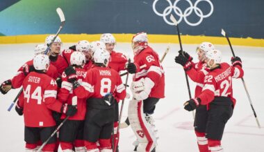Swiss men’s hockey team, inspired by Kevin Fiala, grab easier path to Olympic quarterfinals