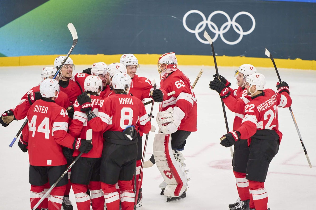 Swiss men’s hockey team, inspired by Kevin Fiala, grab easier path to Olympic quarterfinals